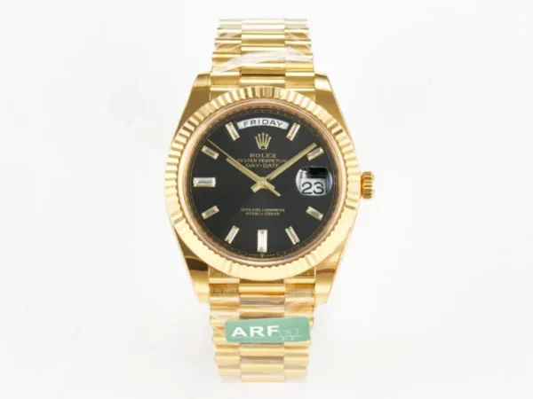 Day-Date 40mm Presidential Super Clone with Fluted Bezel Day-Date 40mm Presidential Super Clone with Fluted Bezel
