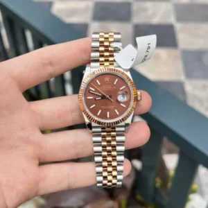 Rolex NEW 2024 Datejust 36 126231 Super Clone with a Chocolate Dial and Jubilee Bracelet.