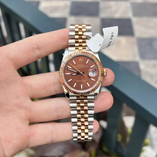 Rolex NEW 2024 Datejust 36 126231 Super Clone with a Chocolate Dial and Jubilee Bracelet. Rolex NEW 2024 Datejust 36 126231 Super Clone with a Chocolate Dial and Jubilee Bracelet.