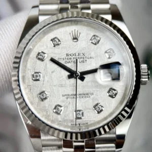 Rolex DateJust Clean Factory 41mm with a Meteorite Dial.