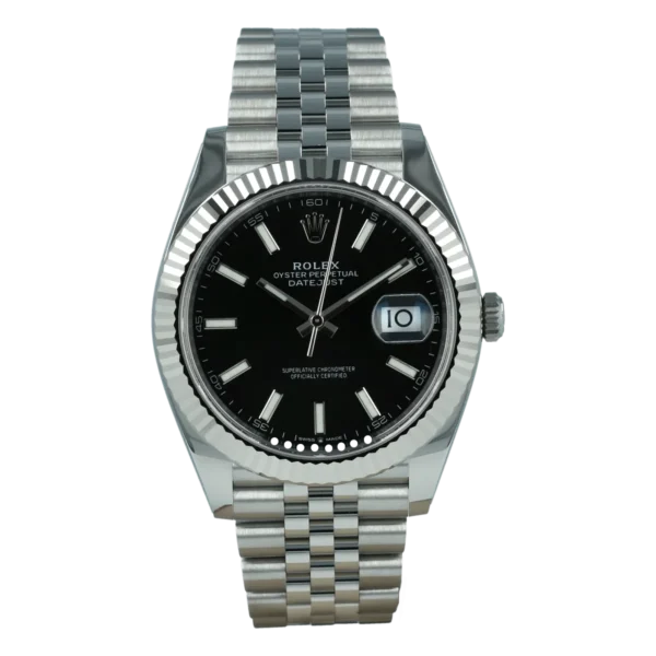 Rolex Datejust 126334 41mm Black Dial Super Clone Rolex DateJust 126334 41mm Super Clone with a classic Black Dial.