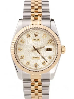 Rolex Datejust 36mm Reference 126233 Super Clone with a Jubilee Dial.