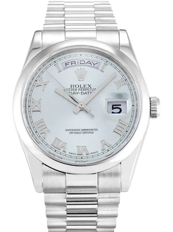 Rolex Day-Date 36mm Blue Dial 118206 Super Clone Rolex Day-Date 36mm Blue Dial 118206 Super Clone