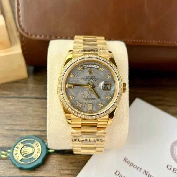 Rolex Day-Date 36mm Meteorite Dial – RA Factory Rolex Day-Date 36mm Meteorite Dial – RA Factory