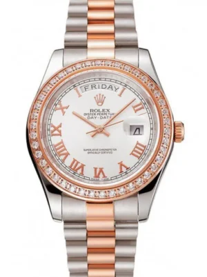 Rolex Day-Date 41mm White Dial 1454108 Super Clone Rolex Day-Date 41mm White Dial 1454108 Super Clone