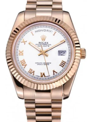 Rolex Day-Date 41mm White Dial 622546 Super Clone Rolex Day-Date 41mm White Dial 622546 Super Clone