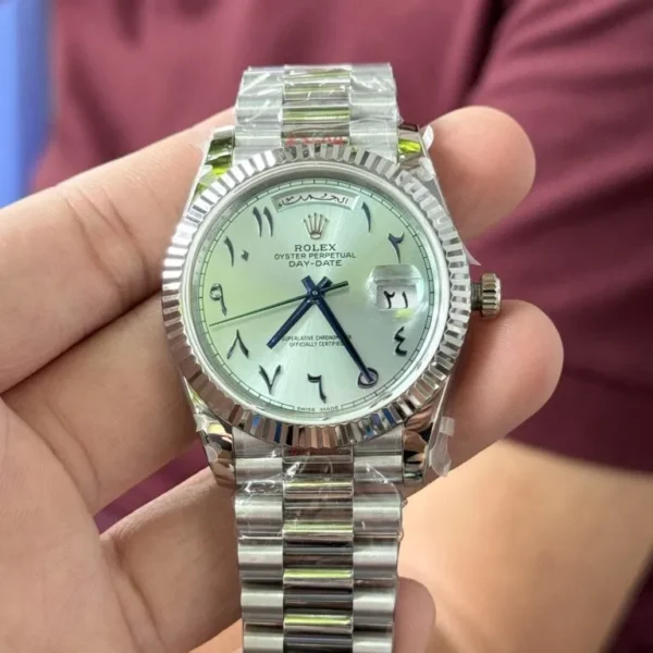 Rolex Day-Date Blue Dial Arabic Markers GM V2 40mm Rolex Day-Date Blue Dial Arabic Markers GM V2 40mm
