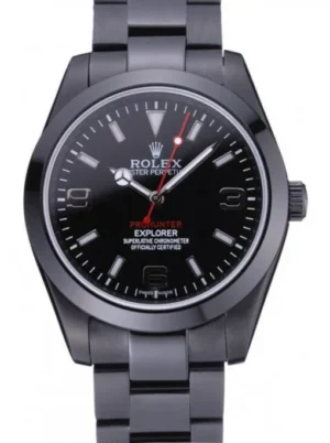 Rolex Explorer 39mm Black Dial 622549 Super Clone Rolex Explorer 39mm Black Dial 622549 Super Clone with a stainless steel case, smooth bezel, Oyster bracelet, and automatic movement.