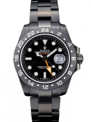 Rolex Explorer 40mm Black Dial 98239 Super Clone Rolex Explorer 40mm Black Dial 98239 Super Clone with stainless steel case, Oyster bracelet, smooth bezel, and automatic movement.
