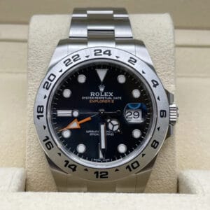 Rolex Explorer II 226570 42mm Watch with Black Dial – Clean Factory Rolex Explorer II 226570 42mm Watch with Black Dial – Clean Factory