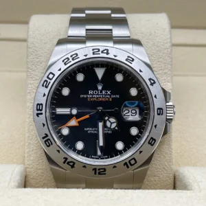 Rolex Explorer II 226570 42mm Watch with Black Dial – Clean Factory Rolex Explorer II 226570 42mm Watch with Black Dial – Clean Factory
