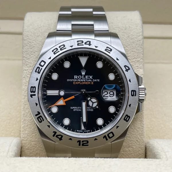 Rolex Explorer II 226570 42mm Watch with Black Dial – Clean Factory
