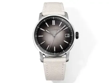 15AC5722-3657-C024-261F-C18CB9EB09E5 Audemars Piguet CODE 11.59 41mm Smoked Beige Dial Stainless Steel Black Ceramic Beige Fabric Strap Watch 15210QT.OO.A064KB.01