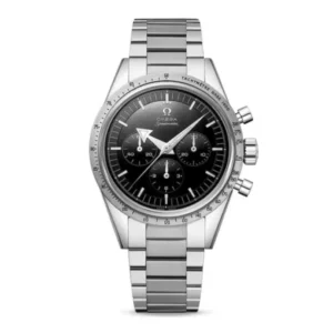 Omega Speedmaster Moonwatch Professional 39.7mm Black Dial 18K White Gold Leather Watch O311.50.39.30.01.001