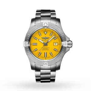 47112FAA-2F9A-329E-4317-B1B7BA9231C5 Breitling Avenger Men Automatic Yellow Stainless Steel Watch A17319101I1A1