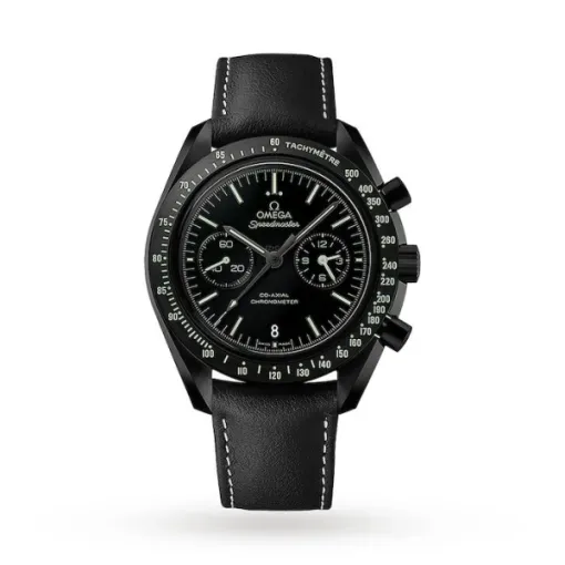 Omega Speedmaster Dark Side of the Moon Pitch Black 44.25mm Black Ceramic Leather Watch O311.92.44.51.01.004