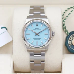 677BAE5B-99D8-4496-800E-D7B6841EF637_1_201_a_720x Oyster Perpetual 31mm 277200 DIWF Best Edition featuring a 31mm stainless steel case, smooth bezel, Oyster bracelet, and classic Oyster Perpetual design.