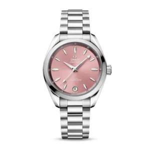 Omega Aquaterra Women Automatic Rose Stainless Steel Watch O22010342010003