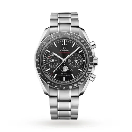 Omega Speedmaster Moonphase 44.25mm Black Dial Stainless Steel Automatic Watch O304.30.44.52.01.001