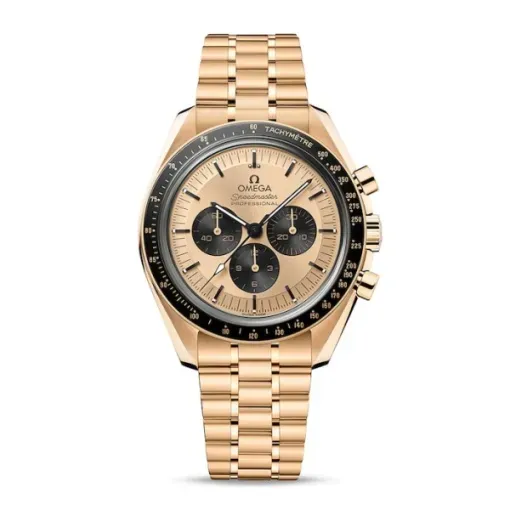 C08DDC49-71B1-70A6-3B4E-9142BFEE1F3A Omega Speedmaster Men Automatic Gold 18ct Yellow Gold Watch O31060425099002