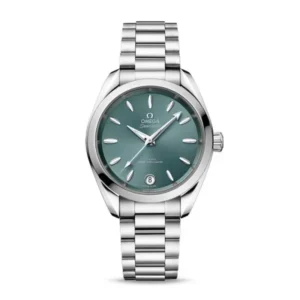 Omega Aquaterra Women Automatic Green Stainless Steel Watch O22010342010001