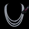 VVS Moissanite 6.5MM Prong Cuban Link Chain