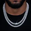 VVS Moissanite 9MM Cuban Link Chain
