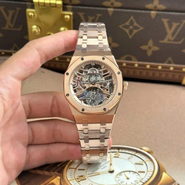 Dong-Ho-Audemars-Piguet-Rep-11-Royal-Oak-26735-Bo-Chuyen-Dong-Tourbillon-41mm-1-768x768-1 Audemars Piguet Royal Oak 26735 Tourbillon Movement 41mm
