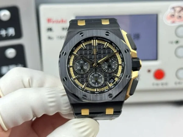 Dong-Ho-Audemars-Piguet-Replica-11-Royal-Oak-Offshore-Chronograph-26420CE-Vo-Gom-Den-May-Co-Thuy-Sy-43mm-2-768x576-1 Audemars Piguet Royal Oak Offshore Chronograph 26420CE Super Clone