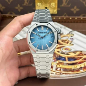 Dong-Ho-Audemars-Piguet-Royal-Oak-15510BC-Replica-11-Mat-Xanh-Bang-May-Co-Tu-Dong-Nha-May-ZF-41mm-1-768x768-1 (1) Audemars Piguet Royal Oak 15510BC ZF 1:1 Best Edition with a 41 mm stainless steel case and integrated stainless steel bracelet.