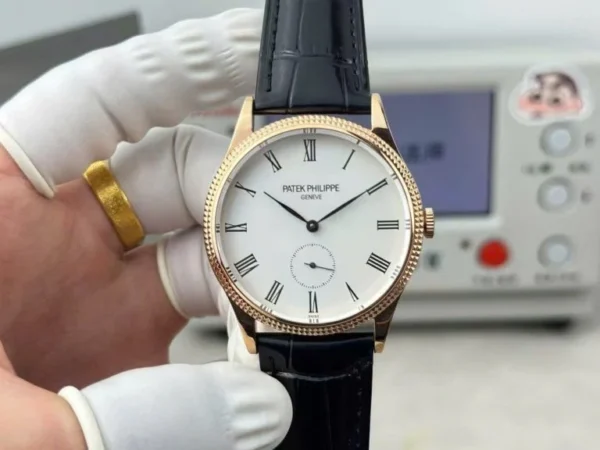 Dong-Ho-Patek-Philippe-Calatrava-5119R-Replica-11-Mat-Trang-May-Co-Thuy-Sy-36mm-7-768x576-1 Patek Philippe Calatrava 5119R Imitation Watch with a White Dial, Automatic Movement, and 36mm case.