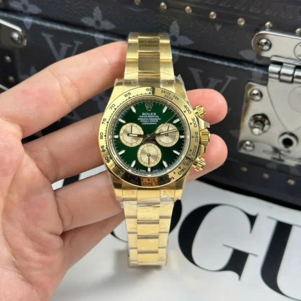 Daytona 126508 THBF 1:1 Best Edition (Weighted) featuring a 40mm weighted case, chronograph dial, Oyster bracelet, fixed tachymeter bezel, and SH4131 automatic chronograph movement.