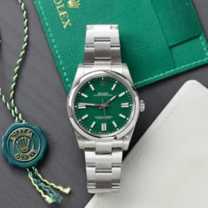 Rolex Oyster Perpetual 126000 Super Clone featuring a 36mm case, classic Oyster Perpetual dial, smooth bezel, Oyster bracelet, and automatic movement.