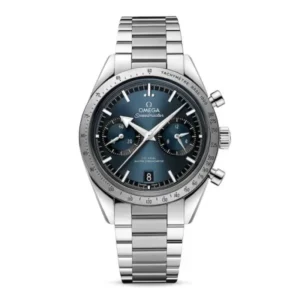 E2A1B0B3-B23C-AA3D-5E41-883FD4B555CF Omega Speedmaster '57 40.5mm Blue Dial Stainless Steel Watch O332.10.41.51.03.001