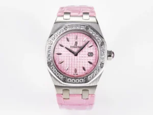 IMG_8112-拷贝 Royal Oak Offshore 33mm SS DRF Best Edition Pink Dial Diamonds Bezel