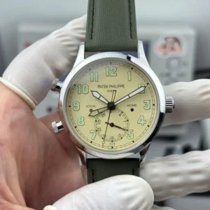 Patek Philippe Calatrava Pilot Travel Time 5524G Imitation Watch 42mm.