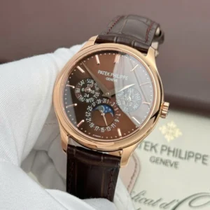 Patek Philippe Grand Complications 5327 Brown Dial Leather Strap 40mm Patek Philippe Grand Complications 5327 with a Brown Dial, Leather Strap, and 40mm case