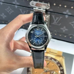Patek Philippe Super Clone Watch Complications 5205G with a Blue Dial and 40mm case