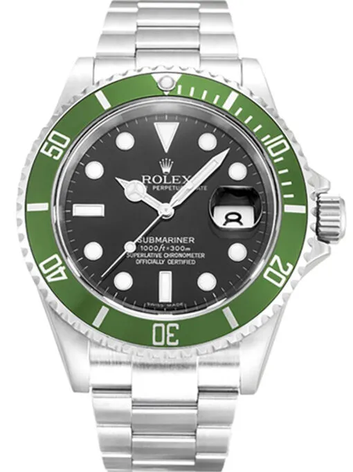 Rolex Submariner 40mm Black Dial 16610LV Kermit.