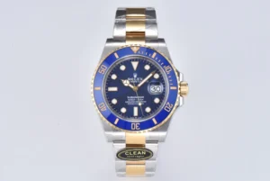 Rolex-Submariner-41mm-126613LB-Blue-Dial-Blue-Ceramic-Bezel-904L-Steel-Two-Tone-Yollow-Gold-Clean-Factory-11-Best-Edition Rolex Submariner 41mm 126613LB Super Clone V3 with a Blue Dial, Blue Ceramic Bezel, and 904L Steel Two Tone Yellow Gold finish.