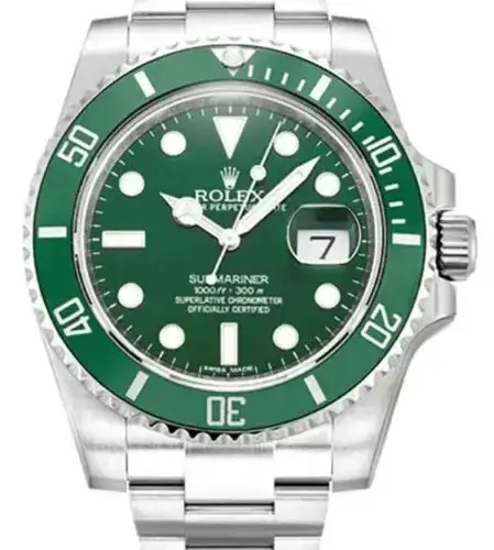 Rolex Submariner Green Dial Hulk Super Clone 116610LV.