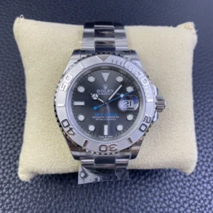 Rolex Yacht-Master 126622-0001 40mm Clean Factory Super Clone featuring a Gray Dial, 904L stainless steel case, Oyster bracelet, sapphire crystal, and automatic movement.