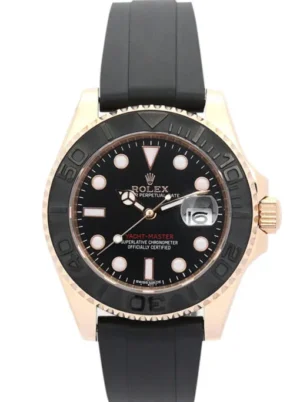 Rolex Yacht-Master 169622 Super Clone featuring a 40mm stainless steel case, Black Dial, Oyster bracelet, sapphire crystal, and automatic movement.