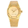 Audemars Piguet Royal Oak 15550BA with a champagne dial and yellow gold finish from the 1017 ALYX 9SM collaboration.