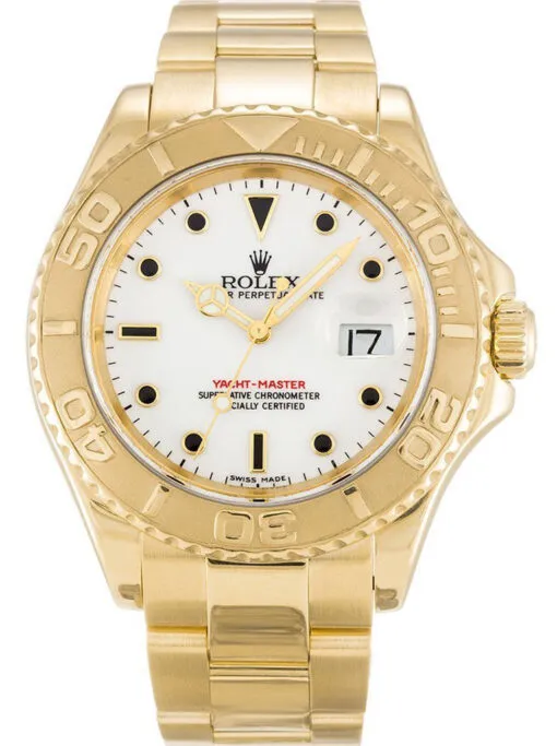 Rym16628_front-510x683-1 Rolex Yacht-Master 40mm White Dial 16628