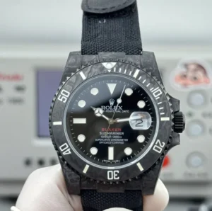 Screenshot-2025-11-13-221632 PPM Factory Single Red Blaken Rolex Submariner with Single Red dial design and Blaken-inspired styling.