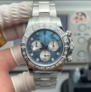 Screenshot-2025-11-13-223753 PPM Factory VIP Rolex Daytona featuring a 40mm case, chronograph dial, Oyster bracelet, fixed tachymeter bezel, and automatic chronograph movement.