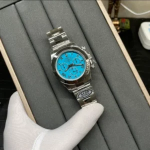 Clean Factory Rolex Daytona featuring a 40mm case, chronograph dial, Oyster bracelet, fixed tachymeter bezel, and automatic chronograph movement.