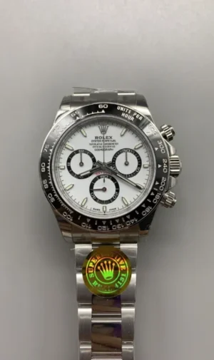 Screenshot-2025-11-18-033328 VS Factory 2024 Rolex Daytona featuring a 40mm case, chronograph dial, Oyster bracelet, fixed tachymeter bezel, and automatic chronograph movement.