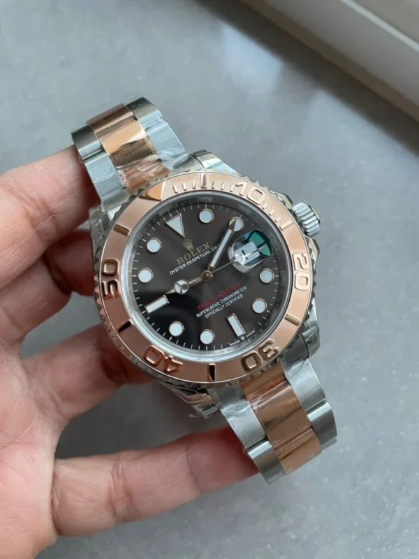 WhatsApp-Image-2023-06-17-at-2.34.52-AM-2-768x1024-1 Yacht-Master 126621 904L/RG VSF 1:1 Best Edition featuring a Black Dial, 904L stainless steel and rose gold-tone case, Oyster bracelet, sapphire crystal, and VS3235 automatic movement.